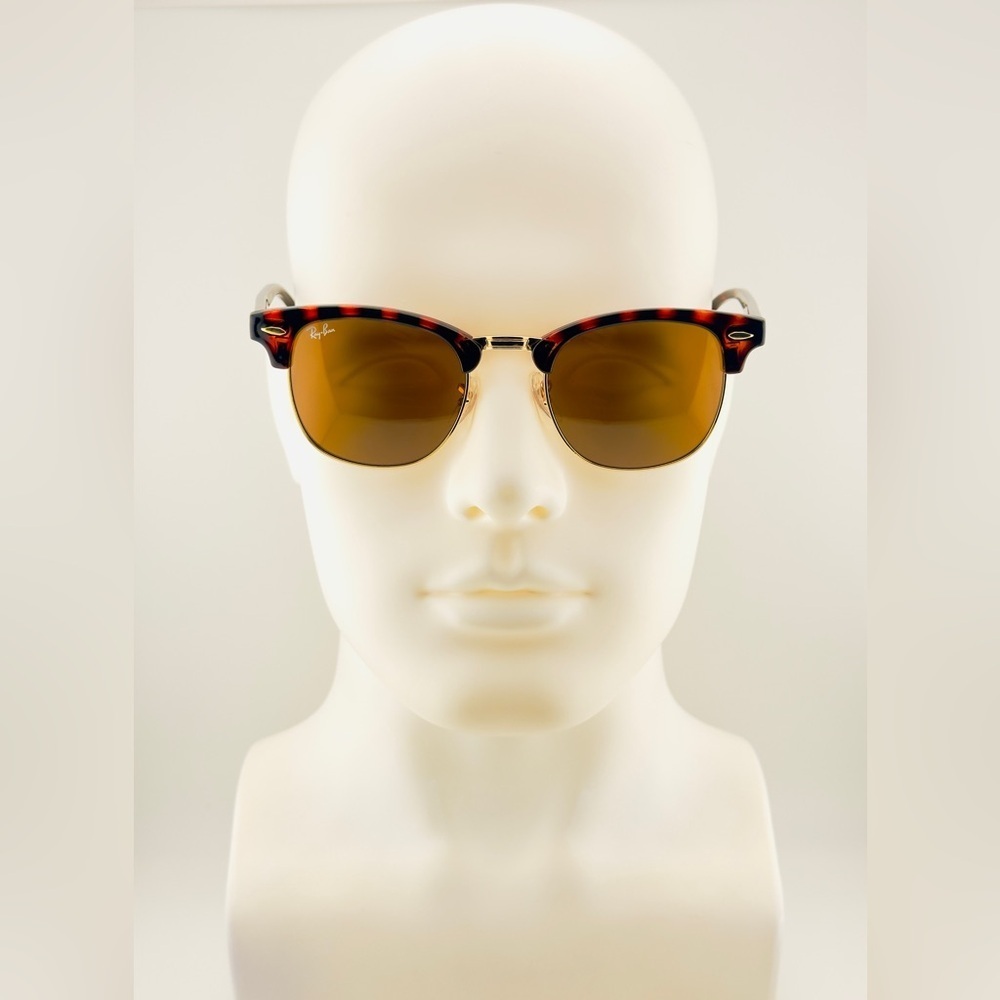 Ray-Ban ClubMaster Sunglasses RB3016 Polished Havana frame B15 Brown Lenses New!